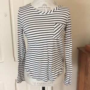 Forever 21 Black and White striped top